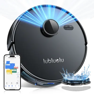 Lubluelu L15 Roboter-Staubsauger- und Wisch-Kombination 5000 Pa, 3-in-1-Roboter-Staubsauger, Image