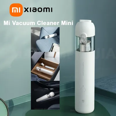 XIAOMI MIJIA Handstaubsauger – 13 kPa Saugleistung, 99,5 % effizienter Filter, leicht, Dual-Use für Zuhause und Auto, Akku-Staubsauger Image