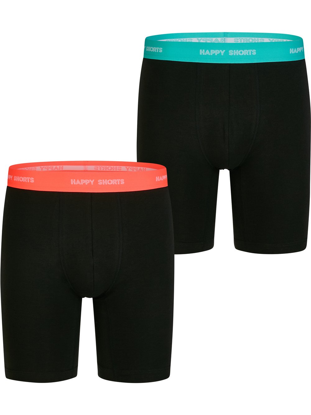 HAPPY SHORTS Langer Boxer Herren schwarz, XL Image