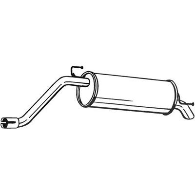 Bosal Endschalldämpfer [Hersteller-Nr. 148-165] für Fiat Image