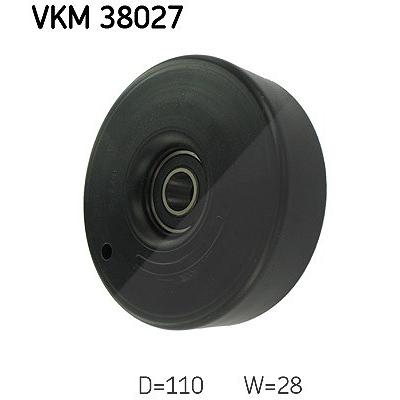 Skf Umlenk-/Führungsrolle, Keilrippenriemen [Hersteller-Nr. VKM38027] für Mercedes-Benz, VW Image