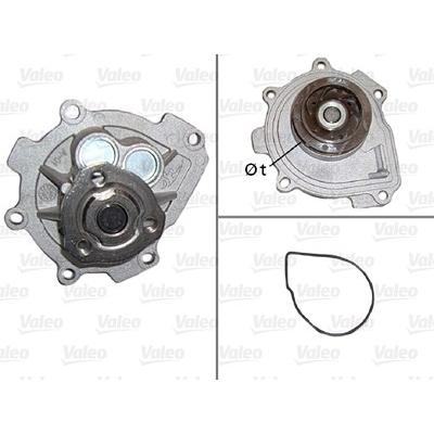 Valeo Wasserpumpe [Hersteller-Nr. 506837] für Alfa Romeo, Chevrolet, Fiat, Opel, Saab, Vauxhall Image