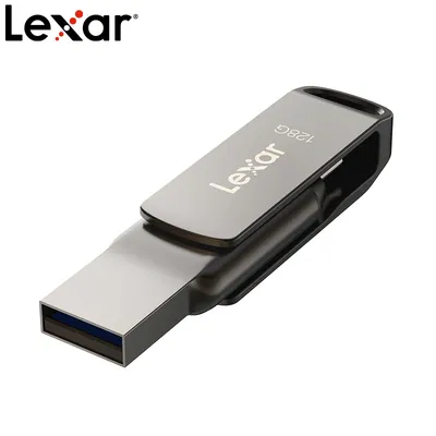 Lexar D400 USB Flash Drive USB 3.1 Type C/A Memory Stick Dual Slot USB Flash Drive 32GB 64GB 128GB