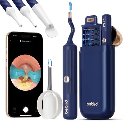 2025 New Bebird EarSight Plus I35R Visual Ear Cleaner Earpick Bendable HD Clipable Tweezers All-in-1