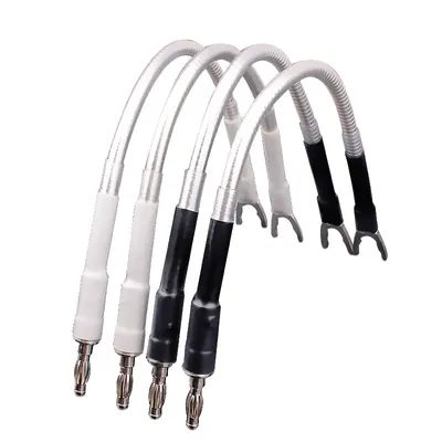 4pcs Hi-End Hifi audio Nordost Odin Silver Plated Jumper wire, hifi speaker Jumper speaker cable