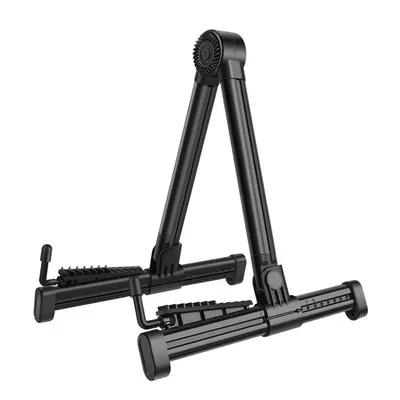 Portable Guitar Stand Musical Bracket Foldable Holder Tripod Sturdy And Stable Lute Bass Display