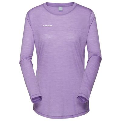 Mammut - Women's Tree Wool Firstlayer Longsleeve - Merinoshirt Gr S lila Image