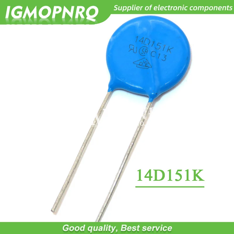 10 Stück Varistor 14D151K 150 V Piezowiderstand 14D151 IGMOPNRQ Image