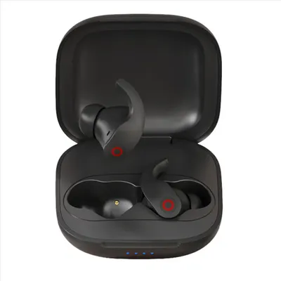 Kabelloses Headset, Rauschunterdrückung, Bluetooth-Headset mit wasserdichten Sportkopfhörern für Beats Fit Pro, Schwarz