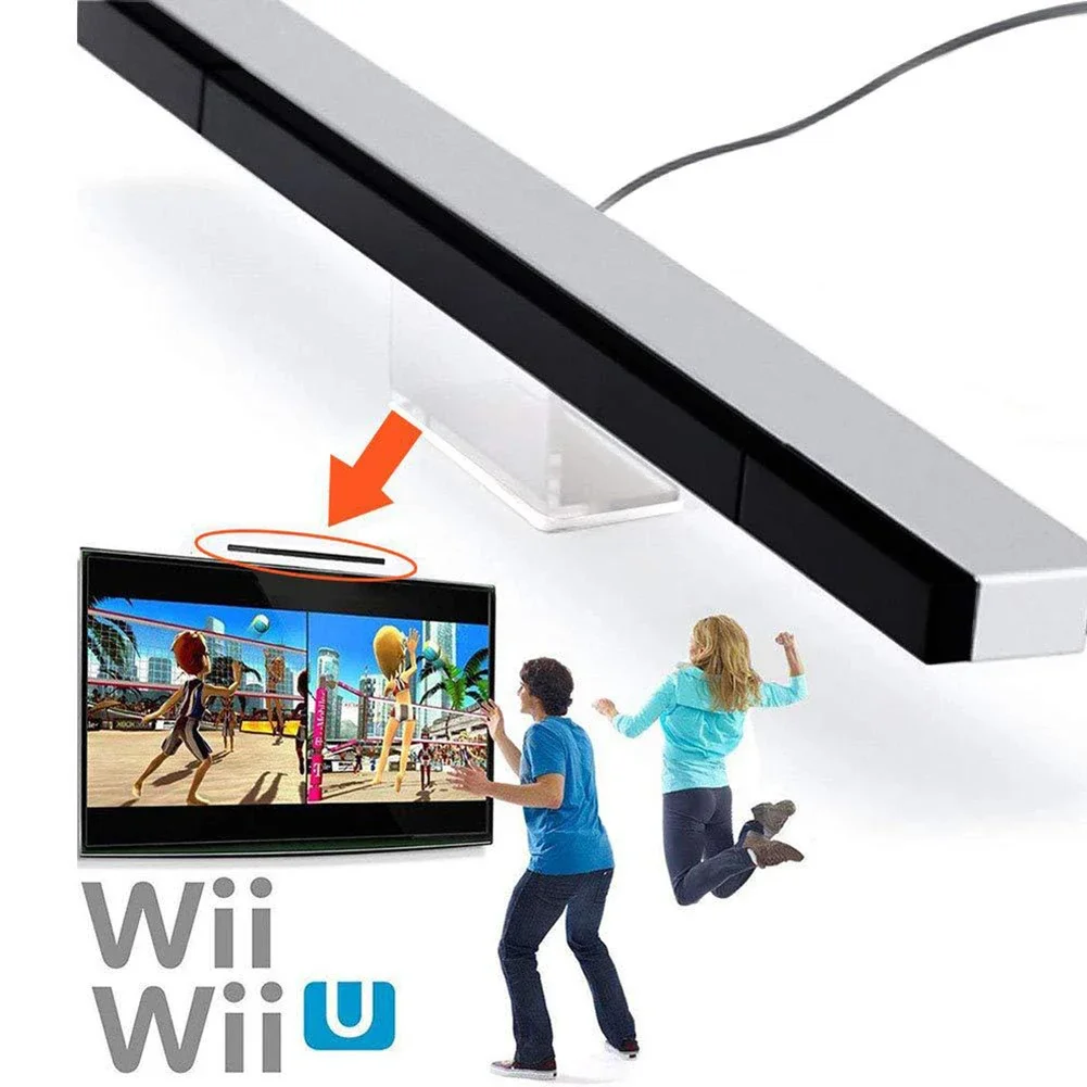 Barre de capteur infrarouge pour Wii/Wii U, remplacement USB, rayons TV, télécommande filaire, récepteur de barre, accessoires de console de jeu InEventGame