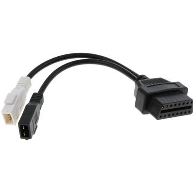 Trade-shop - OBD2 ii 16pin Diagnose Adapterkabel 2 x 2 kompatibel mit Audi 80 B3 B4 Cabrio Coupe Image