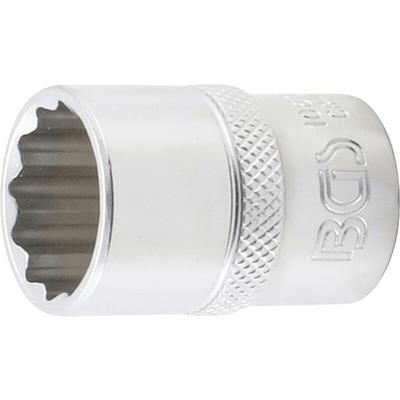 Steckschlüssel-Einsatz Zwölfkant Antrieb Innenvierkant 12,5 mm (1/2') sw 19 mm Image