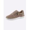 Sneaker CAPRICE, Damen, Gr. 41, braun (schoko), Veloursleder, Veloursleder, sportlich, Schuhe