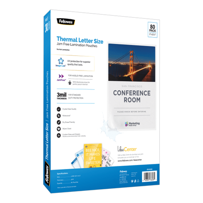 Fellowes Imagelast Laminating Pouches, 9