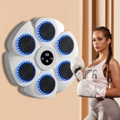 Music Boxing Machine Boxing Reaction Wall Target Wall Mounted Smart Bluetooth-Compatible Boxing