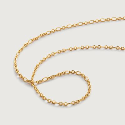Gold Woven Chain Necklace