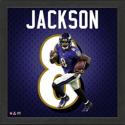 Baltimore Ravens Impact Jersey-Rahmen, 33 x 33 cm Image