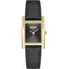 Quarzuhr BOSS "LUCY", schwarz, Armbanduhren, Damen, Armbanduhr, Damenuhr, Edelstahlarmband, analog