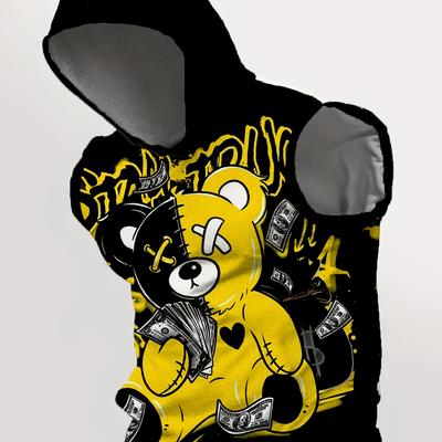 TEMU Men's 3d Teddy Hooded Vest Image