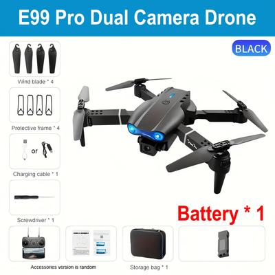 TEMU Drones With Camera For Adults, Rc Drone With Hd Fpv Foldable Drone, Hold, Mode, Start & , 360Â° Flips, Mini Drone For Beginners, Perfect Easter Gifts