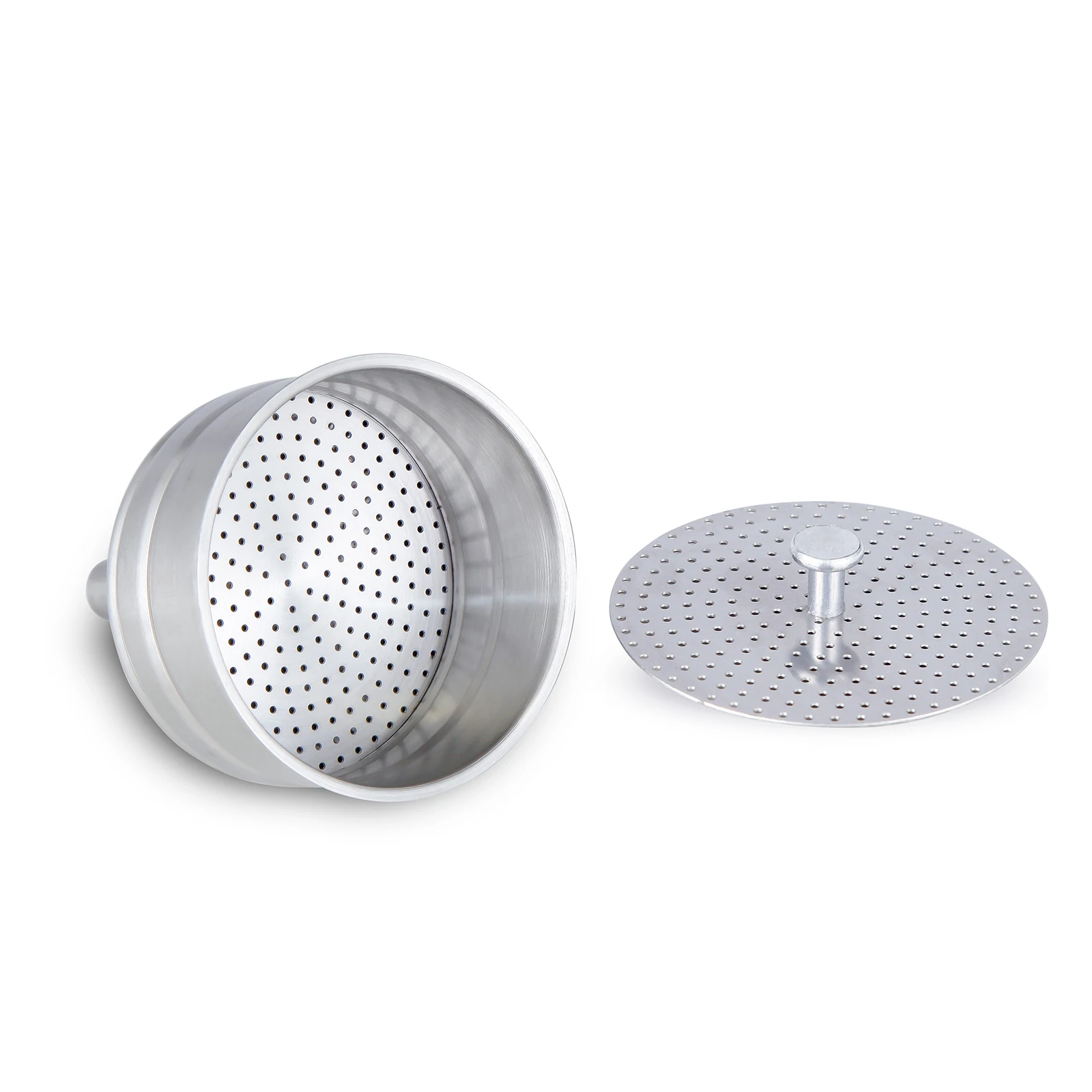 Easyworkz Kaffeetrichterfilter aus Edelstahl mit Reduzierstück, Ersatz für Espressomaschinen Image
