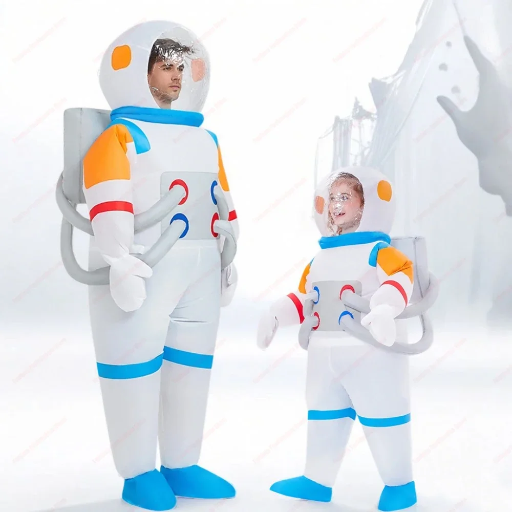 Aufblasbares Astronauten kostüm für Erwachsene und Kinder Image