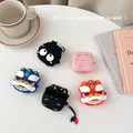 For Xiaomi Redmi Buds 6 Lite Earphone Case Cartoon Cute Monster Silicone Bluetooth Protective Earphones Headphones Cover luxury