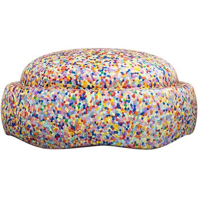 Balancetrainer STAPELSTEIN "Stapelstein Original Grow super confetti", super confetti, Balancetrainer, Kinder, H: 24,3cm Ø 57,60cm, Polypropylen, H:24,3cm Ø:57,60cm