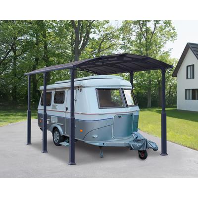 Einzelcarport PALRAM - CANOPIA "Alpine", grau (anthrazit), H: 259cm, Carports, wartungsfrei Image