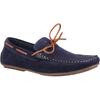 Hush Puppies Reuben Wildleder Herren Marine Bootsschuhe