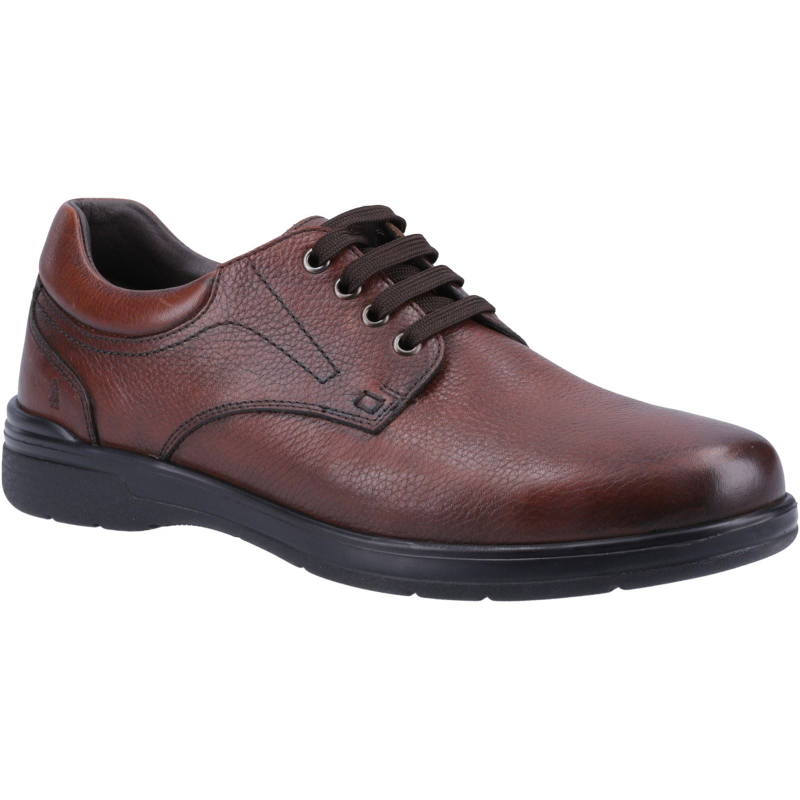 Hush Puppies Marco Leder Herren Braun Schnürschuhe
