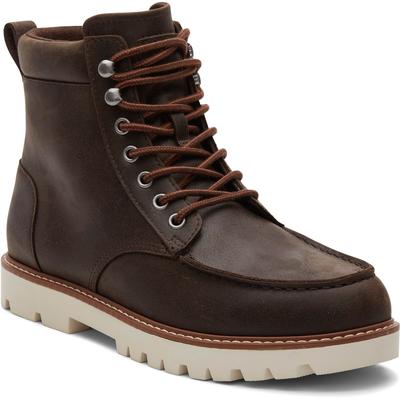 TOMS Palomar Leder Herren Stiefel Dunkelbraun Image