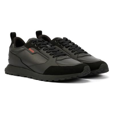 Hugo Icelin Runn Herren Schwarze Turnschuhe Image