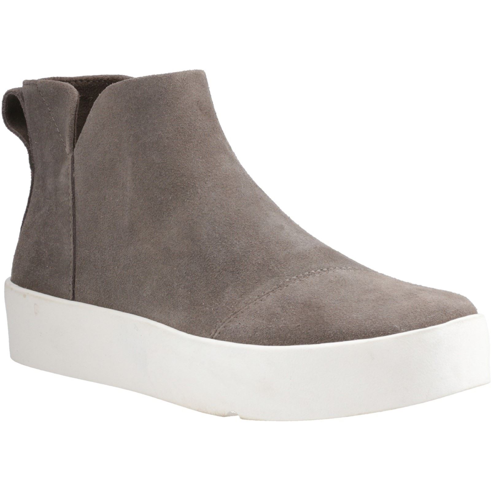 TOMS Verona Mid Leder Frauen Grün Stiefel