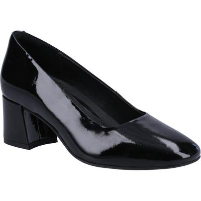 Hush Puppies Alicia Leder Damen Schwarz Heels Image