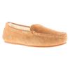 Hush Puppies Annie Mocassin Wildleder Damen Hausschuhe In Beige