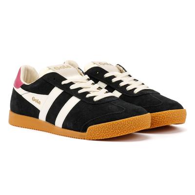 Gola Elan Wildleder Damen Sneaker In Schwarz Image