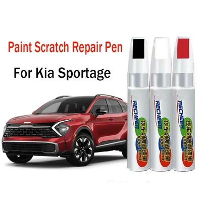 Car Paint Repair Pen for Kia Sportage Auto Touch-Up Pen Paint Care Accessories Black White