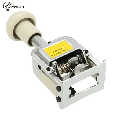Automatic Number Machine Stick Stamp 7 Digit Numbering Machine Into The Number Coding Page Chapter