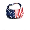 PATRIOTIC HOBO BAG/ Tote in tessuto Stars & Stripes/ Borsa a tracolla Hobo con bandiera americana/ 4th of July Tote/ Canvas Hobo Bag/ Borsa in stile B