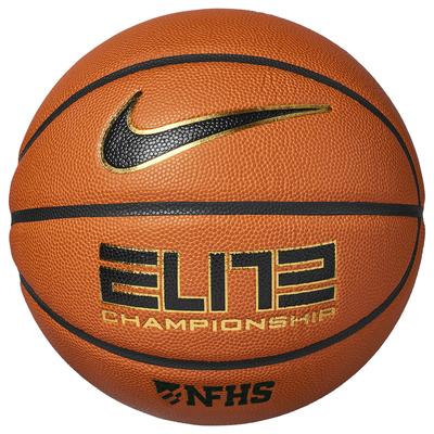 Nike Elite Championship 2.0 NFHS Plus 29.5" Basketball Amber/Black/Metallic Gold