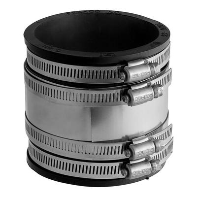 Fernco StrongBack 1056-33RC 3" x 3" Flexible PVC Coupling