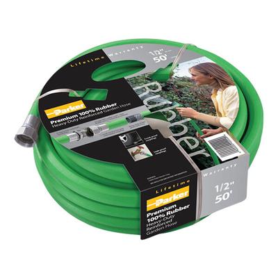 Parker 50' x 1/2" Premium Rubber Garden Hose RGR1250