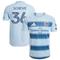 Ryan Schewe Men's adidas Light Blue Sporting Kansas City 2025 One KC Authentic Custom Jersey