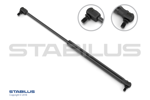 STABILUS Gasfeder, Koffer-/Laderaum // LIFT-O-MAT® SET996870 720N für CHRYSLER 4724743AB 4724743AC 5067565AA Image