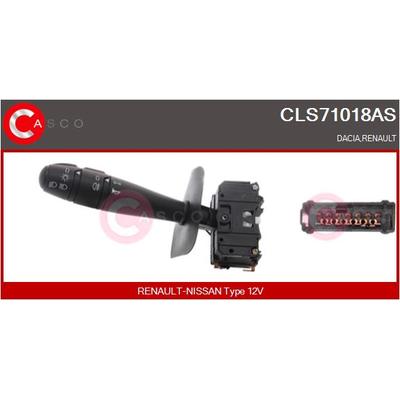 CASCO Lenkstockschalter 12V für RENAULT 6001551360 CLS71018AS Image