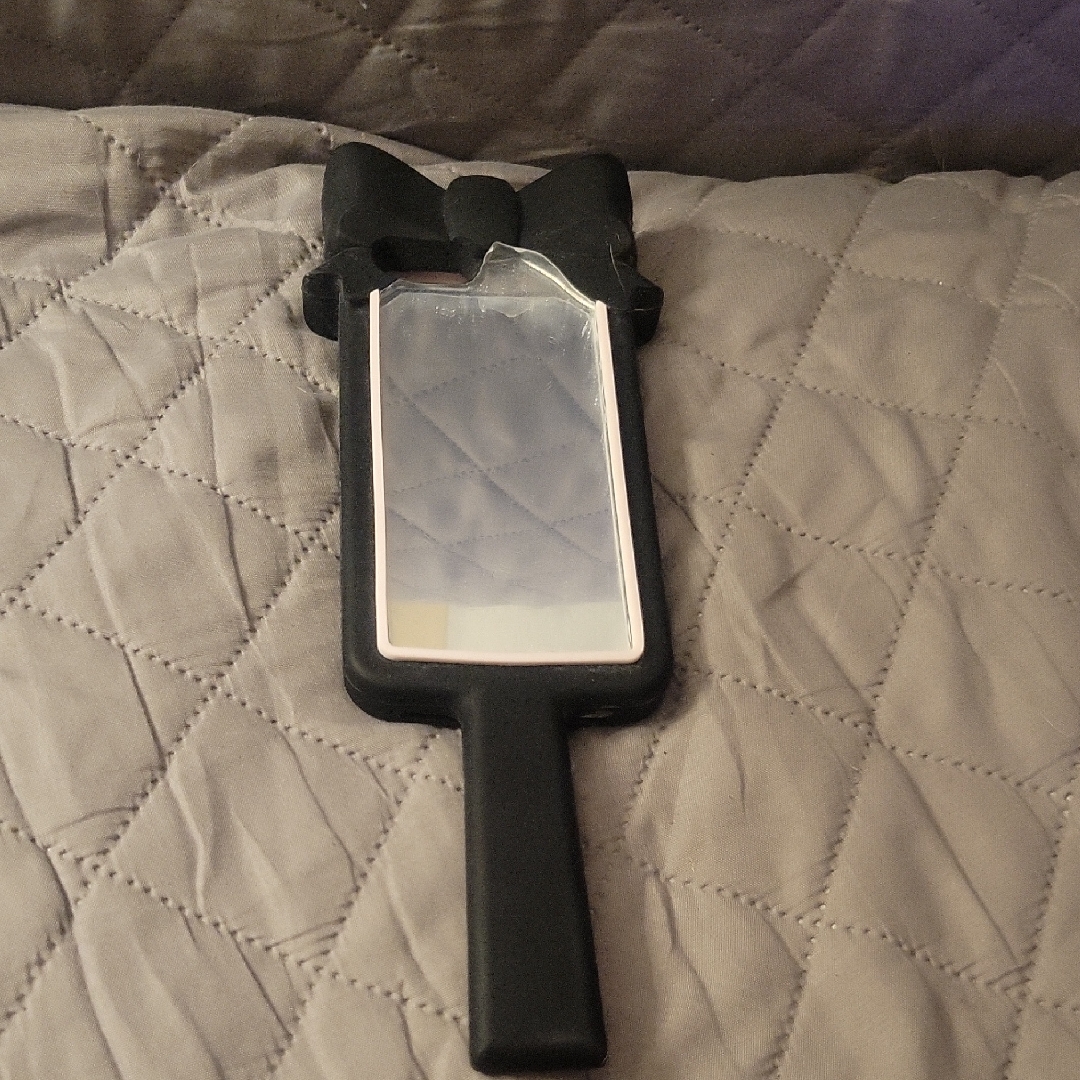 Victoria's Secret Cell Phones & Accessories | Black Phone Case With Handle Victoria's Secret Iphone 6 Case New Without Tags. | Color: Black | Size: 2 Inch