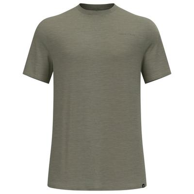Odlo - X Pow Merino Tencel T-Shirt Crew Neck S/S - Merinoshirt Gr L vetiver melange Image