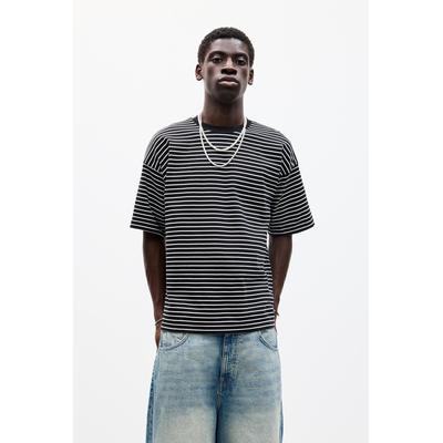 Striped Boxy Fit T-Shirt