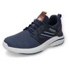 Slip-On Sneaker DOCKERS BY GERLI, Herren, Gr. 44, blau (navy, braun), Textil, Synthetik, sportlich, Schuhe, Slipper, Sneaker, mit leichter Laufsohle in Komfortweite G (weit)